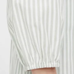 Chemise Robe Manches Longues à Rayures Femme PIECES -Tendryne Soldes Boutique chemise robe manches longues a rayures femme pieces 4