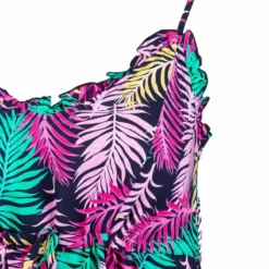 Robe à Bretelle Motif Palmier Femme VERO MODA -Tendryne Soldes Boutique robe a bretelle motif palmier femme vero moda 2