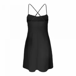 Robe à Bretelles Croisées Dos Noire Femme ONLY -Tendryne Soldes Boutique robe a bretelles croisees dos noire femme only 1