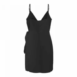 Robe Bretelles Réglables Col Cache Coeur Cintrée Volant Femme ONLY -Tendryne Soldes Boutique robe bretelles reglables col cache coeur cintree volant femme only 1