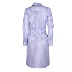 Robe Chemise Courte Rayures Avec Ceinture Logo Brodé Femme COMPTOIR DES COTONNIERS -Tendryne Soldes Boutique robe chemise courte rayures avec ceinture logo brode femme comptoir des cotonniers 2