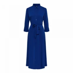 Robe Chemise Longue Manches 3/4 Femme PIECES