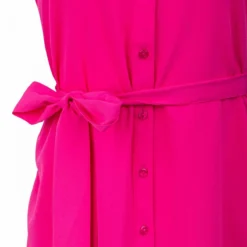 Robe Chemise Longue Manches Courtes à Nouer Femme PIECES 18 Robe Chemise Longue Manches Courtes à Nouer Femme PIECES -Tendryne Soldes Boutique robe chemise longue manches courtes a nouer femme pieces 7
