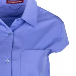 Robe Chemise Manches Courtes Coton Femme COMPTOIR DES COTONNIERS -Tendryne Soldes Boutique robe chemise manches courtes coton femme comptoir des cotonniers 4