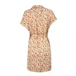 Robe Chemise Manches Courtes Jaune à Fleurs Femme VERO MODA 6 Robe Chemise Manches Courtes Jaune à Fleurs Femme VERO MODA -Tendryne Soldes Boutique robe chemise manches courtes jaune a fleurs femme vero moda 1