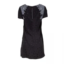 Robe Courte 100% Soie Col Rond Femme ZADIG & VOLTAIRE -Tendryne Soldes Boutique robe courte 100 soie col rond femme zadig voltaire 1