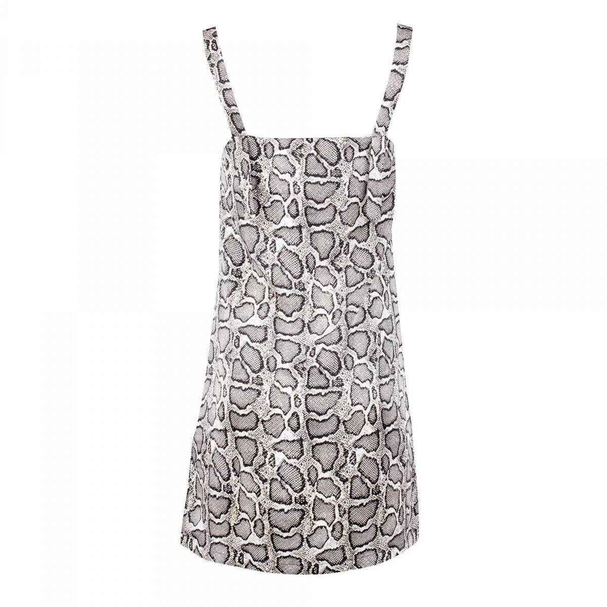 Robe Courte à Bretelles Imprimé Animal Femme CALVIN KLEIN 4 Robe Courte à Bretelles Imprimé Animal Femme CALVIN KLEIN – Image 2