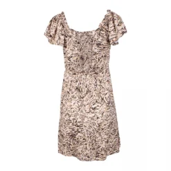 Robe Courte Manches à Volants Femme VERO MODA -Tendryne Soldes Boutique robe courte manches a volants femme vero moda 1