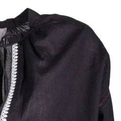 Robe Courte Manches Longues Noire Brodée Femme ZADIG & VOLTAIRE -Tendryne Soldes Boutique robe courte manches longues noire brodee femme zadig voltaire 7