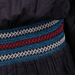 Robe Courte Manches Longues Noire Brodée Femme ZADIG & VOLTAIRE -Tendryne Soldes Boutique robe courte manches longues noire brodee femme zadig voltaire 8