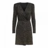 Robe Courte Manches Longues Pailletée Femme ONLY -Tendryne Soldes Boutique robe courte manches longues pailletee femme only