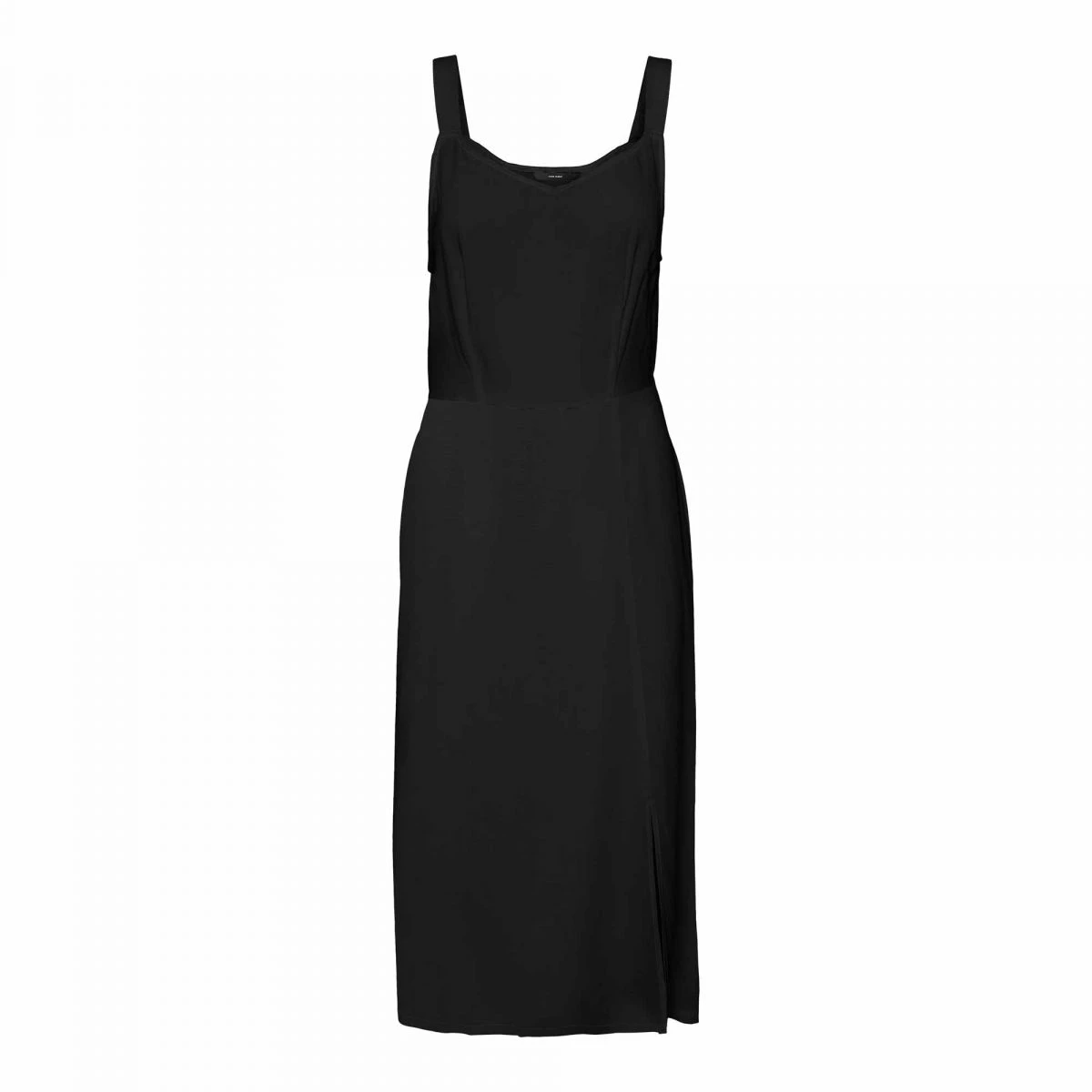 Robe Débardeur Droite Longueur Midi Fente Côté Femme VERO MODA 3 Robe Débardeur Droite Longueur Midi Fente Côté Femme VERO MODA