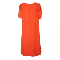 Robe En Soie Trapèze Manches Courtes Femme COMPTOIR DES COTONNIERS -Tendryne Soldes Boutique robe en soie trapeze manches courtes femme comptoir des cotonniers 1