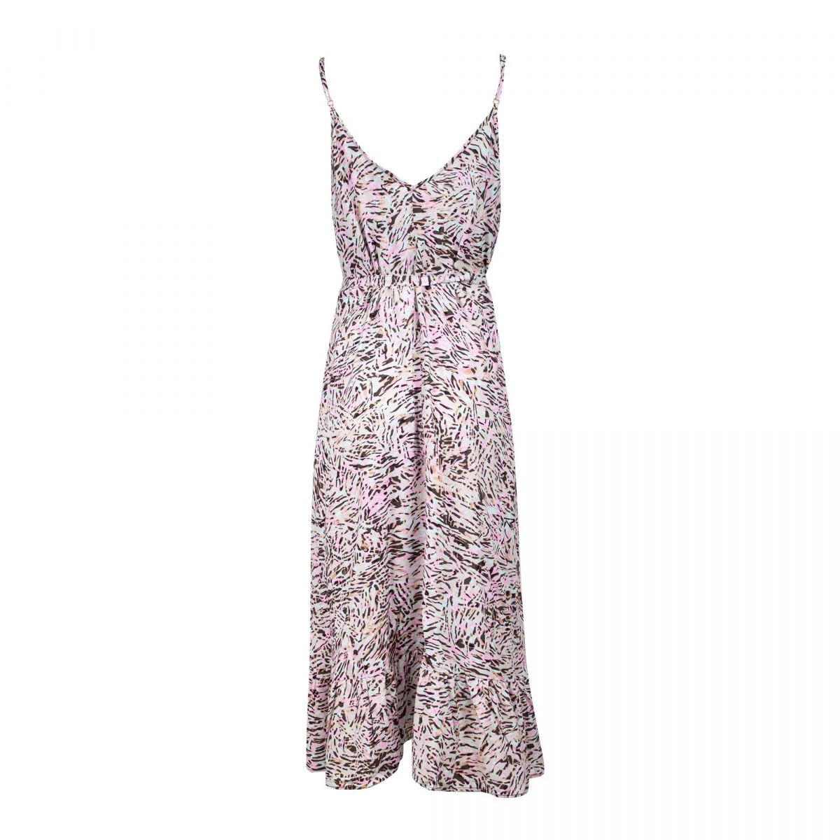 Robe Longue à Bretelles Fluide Femme VERO MODA 4 Robe Longue à Bretelles Fluide Femme VERO MODA – Image 2