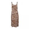 Robe Longue Imprimé Léopard Femme VERO MODA 2 Robe Longue Imprimé Léopard Femme VERO MODA -Tendryne Soldes Boutique robe longue imprime leopard femme vero moda
