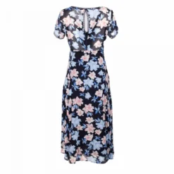 Robe Longue Manches Courtes à Fleurs Femme GRACE & MILA 11 Robe Longue Manches Courtes à Fleurs Femme GRACE & MILA -Tendryne Soldes Boutique robe longue manches courtes a fleurs femme grace mila 2
