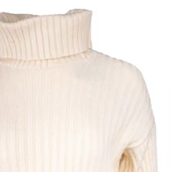 Robe Longue Manches Longues Col Roulé Femme PIECES -Tendryne Soldes Boutique robe longue manches longues col roule femme pieces 6