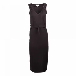 Robe Longue Sans Manches Col V Stockholm Femme GRACE & MILA