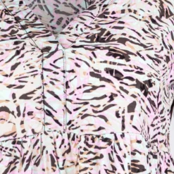 Robe Manche 3/4 Col V Zébré Femme VERO MODA 7 Robe Manche 3/4 Col V Zébré Femme VERO MODA -Tendryne Soldes Boutique robe manche 3 4 col v zebre femme vero moda 2