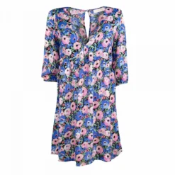 Robe Manches 3/4 à Fleurs Lanah Femme LA PETITE ETOILE