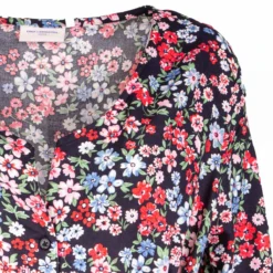 Robe Manches 3/4 à Fleurs Rouges Femme ONLY 8 Robe Manches 3/4 à Fleurs Rouges Femme ONLY -Tendryne Soldes Boutique robe manches 3 4 a fleurs rouges femme only 2