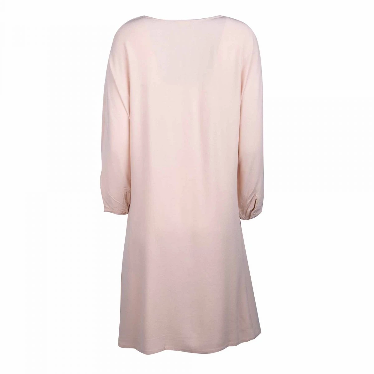 Robe Manches 3/4 Beige Patineuse Femme AMERICAN VINTAGE 4 Robe Manches 3/4 Beige Patineuse Femme AMERICAN VINTAGE â Image 2