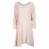 Robe Manches 3/4 Beige Patineuse Femme AMERICAN VINTAGE