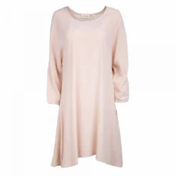 Robe Manches 3/4 Beige Patineuse Femme AMERICAN VINTAGE