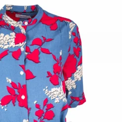 Robe Manches Courte Chemise Femme CALVIN KLEIN -Tendryne Soldes Boutique robe manches courte chemise femme calvin klein 2