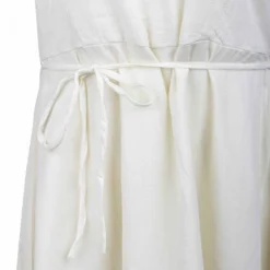 Robe Manches Courtes Blanche Fluide En Coton Femme AMERICAN VINTAGE -Tendryne Soldes Boutique robe manches courtes blanche fluide en coton femme american vintage 3