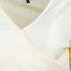 Robe Manches Courtes Col V Drapée Femme VERO MODA -Tendryne Soldes Boutique robe manches courtes col v drapee femme vero moda 10