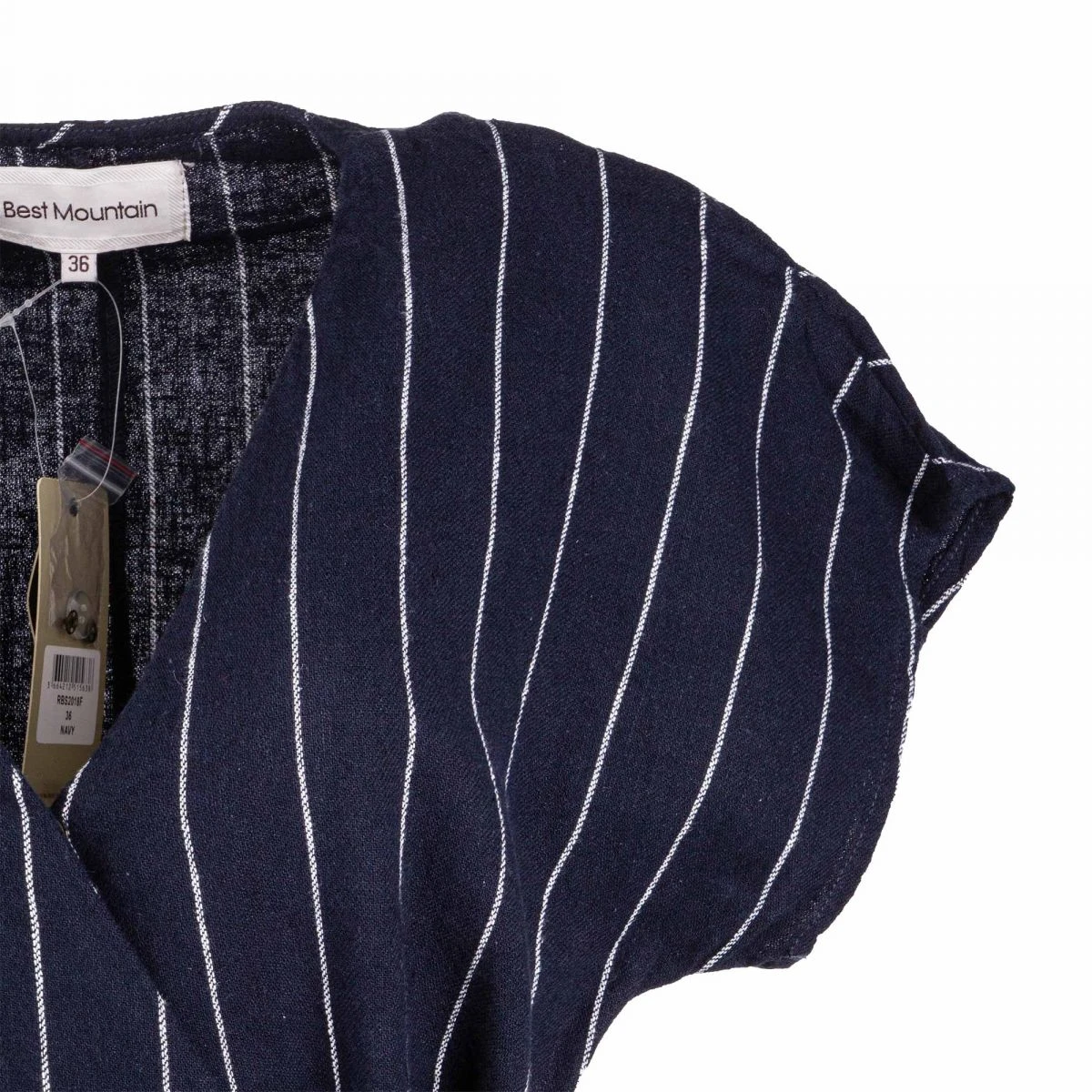 Robe Manches Courtes En Lin Femme BEST MOUNTAIN 6 Robe Manches Courtes En Lin Femme BEST MOUNTAIN – Image 4