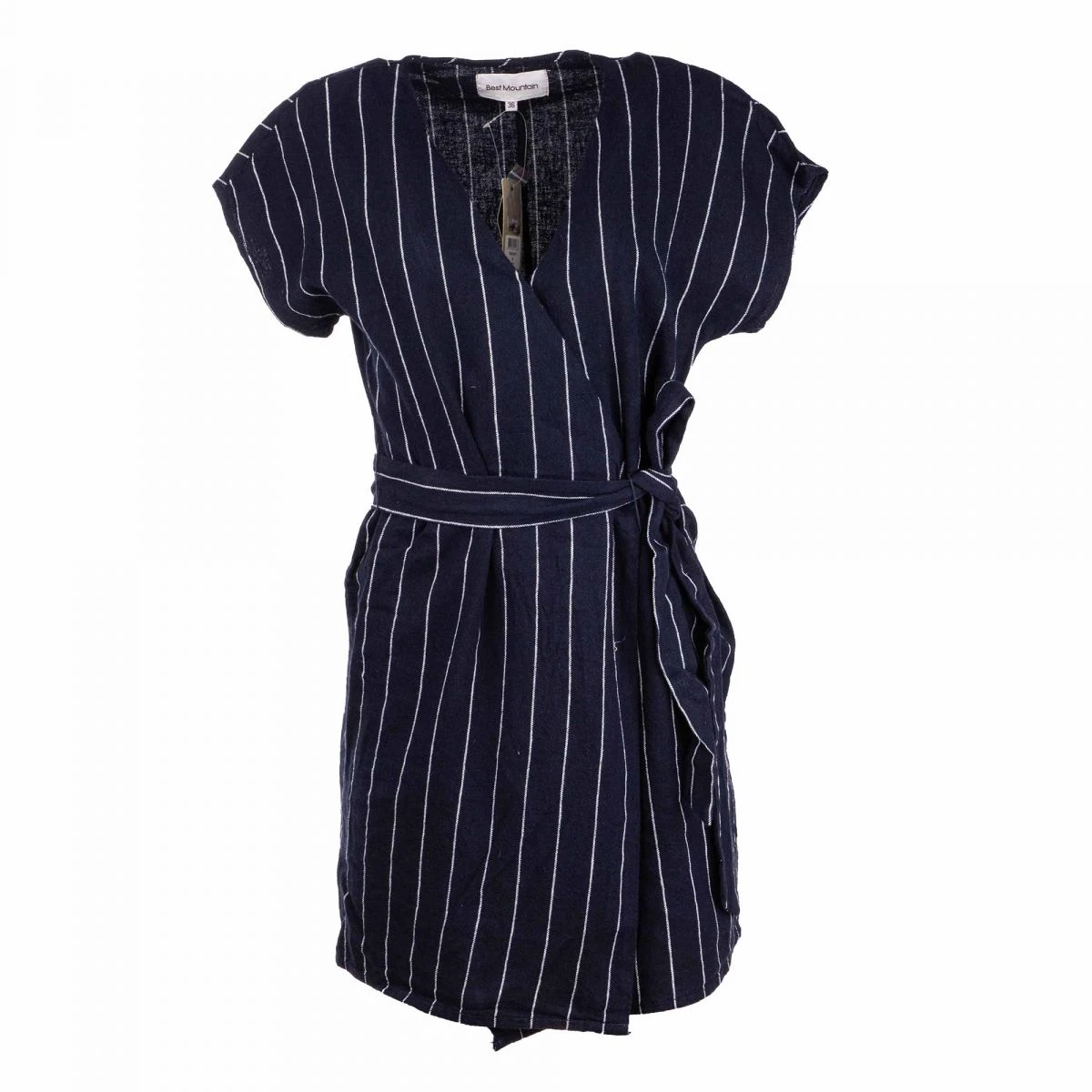 Robe Manches Courtes En Lin Femme BEST MOUNTAIN 3 Robe Manches Courtes En Lin Femme BEST MOUNTAIN