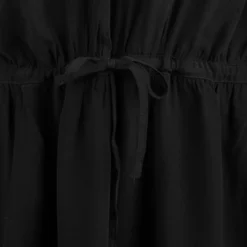 Robe Manches Courtes Fluide Taille Ceinturée Femme AMERICAN VINTAGE -Tendryne Soldes Boutique robe manches courtes fluide taille ceinturee femme american vintage 2