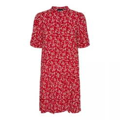 Robe Manches Courtes Imprimé Viscose Lenzing Ecovero Femme PIECES