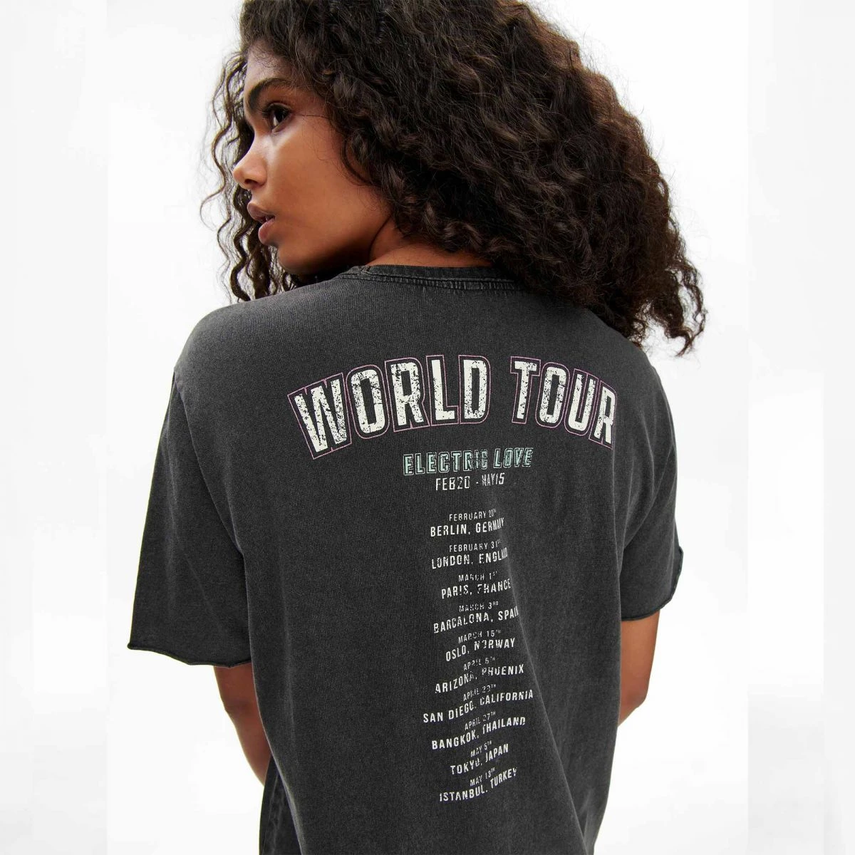 Robe Manches Courtes Longues 100% Coton Imprimé Femme ONLY 7 Robe Manches Courtes Longues 100% Coton Imprimé Femme ONLY – Image 5