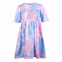 Robe Manches Courtes Tye And Die Femme PIECES
