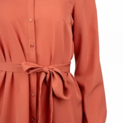 Robe Manches Longues Ceinture à La Taille Femme VERO MODA -Tendryne Soldes Boutique robe manches longues ceinture a la taille femme vero moda 3