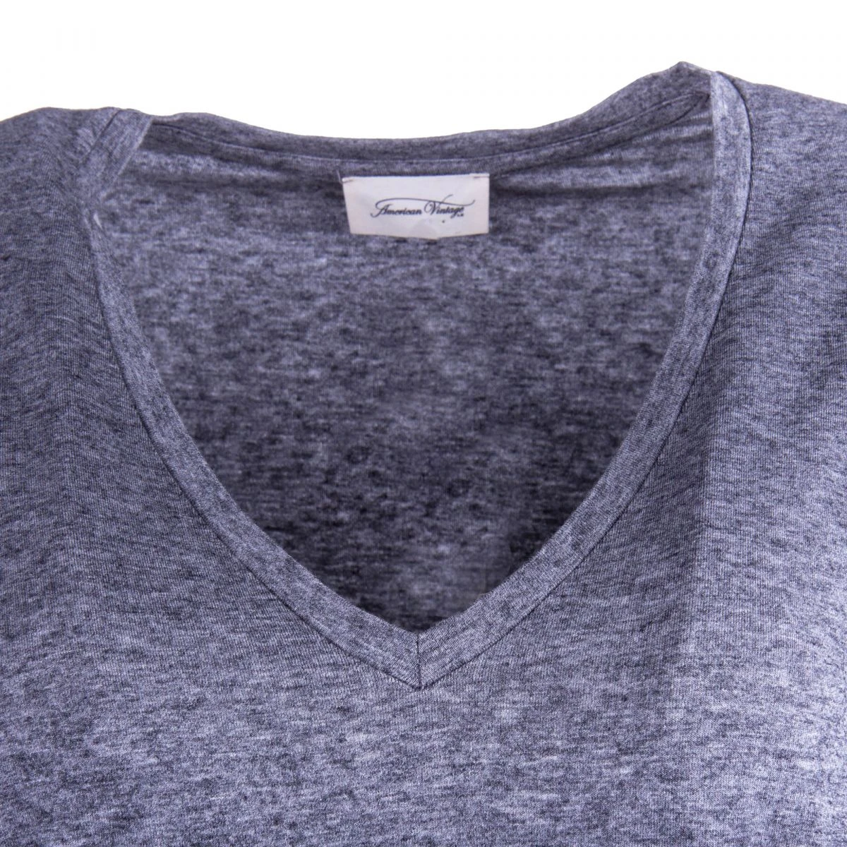 Robe Manches Longues Col V Ceinturée Légère Femme AMERICAN VINTAGE 16 Robe Manches Longues Col V Ceinturée Légère Femme AMERICAN VINTAGE – Image 14