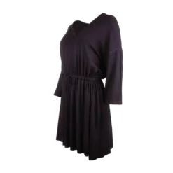 Robe Manches Longues Col V Ceinturée Légère Femme AMERICAN VINTAGE 21 Robe Manches Longues Col V Ceinturée Légère Femme AMERICAN VINTAGE -Tendryne Soldes Boutique robe manches longues col v ceinturee legere femme american vintage 3