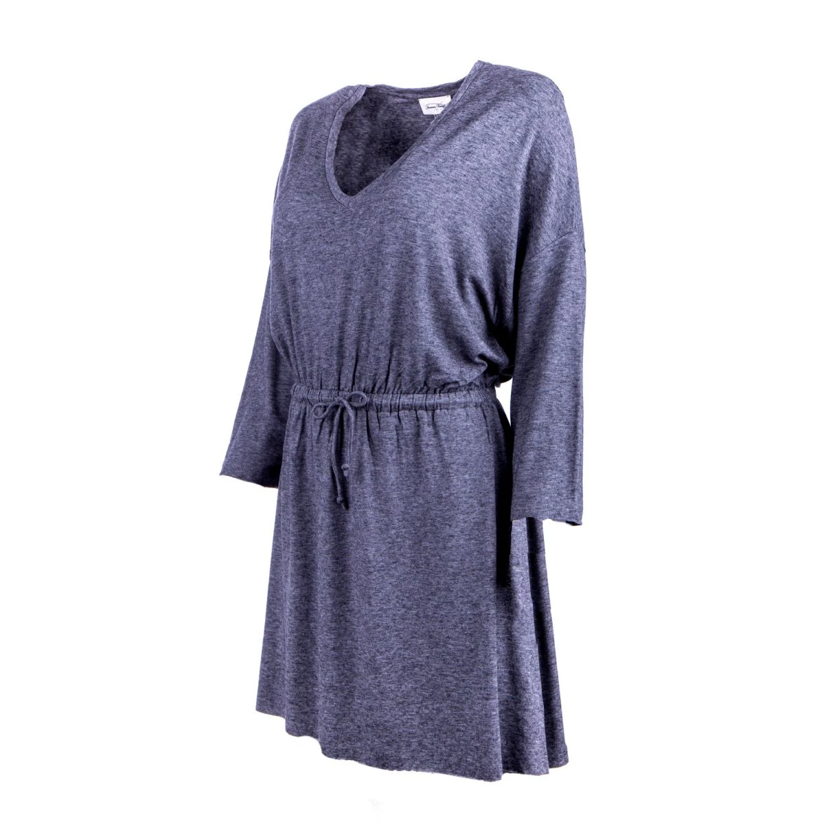 Robe Manches Longues Col V Ceinturée Légère Femme AMERICAN VINTAGE 7 Robe Manches Longues Col V Ceinturée Légère Femme AMERICAN VINTAGE – Image 5