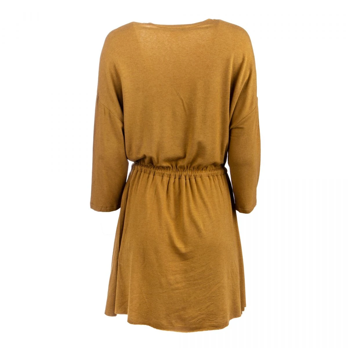 Robe Manches Longues Col V Ceinturée Légère Femme AMERICAN VINTAGE 9 Robe Manches Longues Col V Ceinturée Légère Femme AMERICAN VINTAGE – Image 7