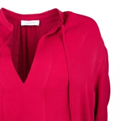 Robe Manches Longues Col V Femme CALVIN KLEIN -Tendryne Soldes Boutique robe manches longues col v femme calvin klein 2