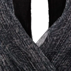 Robe Manches Longues Col V Métallisé Femme LA PETITE ETOILE -Tendryne Soldes Boutique robe manches longues col v metallise femme la petite etoile 2