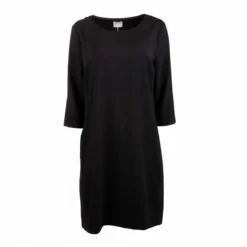 Robe Manches Longues Vinathalia Col Rond Uni Stretch Femme VILA