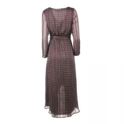 Robe Mi-longue Asymétrique Manches Longues Légère Femme LA PETITE ETOILE -Tendryne Soldes Boutique robe mi longue asymetrique manches longues legere femme la petite etoile 2