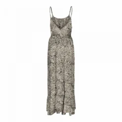 Robe Midi à Fines Bretelles Volant Imprimé Animal Femme VERO MODA -Tendryne Soldes Boutique robe midi a fines bretelles volant imprime animal femme vero moda 2