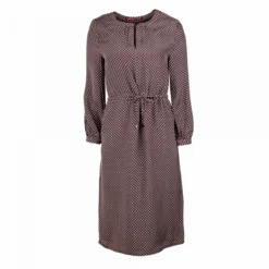 Robe Midi En Soie Imprimé Pois Femme COMPTOIR DES COTONNIERS