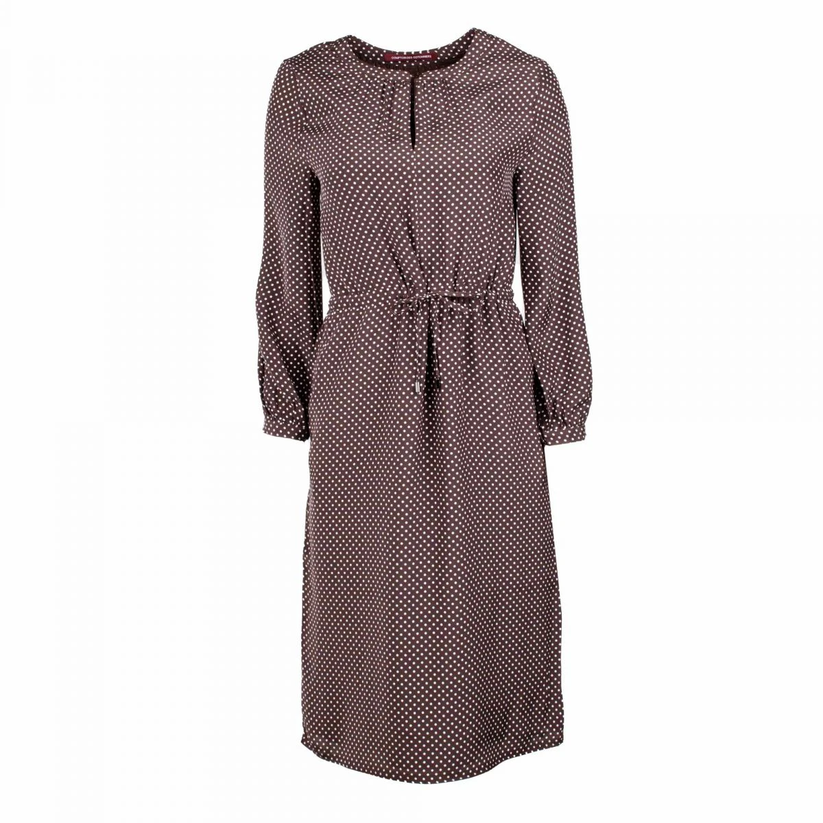 Robe Midi En Soie Imprimé Pois Femme COMPTOIR DES COTONNIERS 3 Robe Midi En Soie Imprimé Pois Femme COMPTOIR DES COTONNIERS