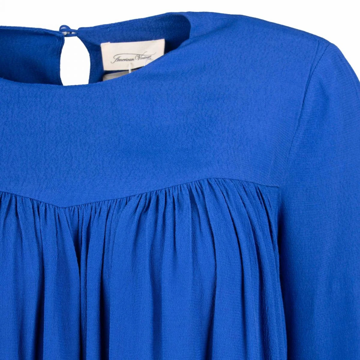 Robe Ml à Volants Fluide Femme AMERICAN VINTAGE 6 Robe Ml à Volants Fluide Femme AMERICAN VINTAGE – Image 4